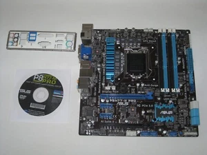 Asus Mainboard, Modell P8H77-M Pro, REV: 2.00, Sockel LGA 1155 - Photo 1/3