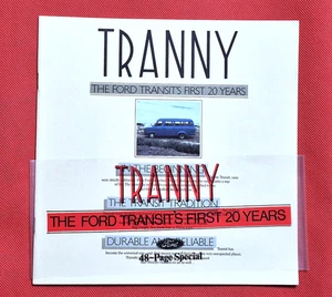 TRANNY - First 20 Years of FORD TRANSIT Sales Brochure 1965-1985 inc Supervan - Picture 1 of 24