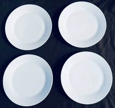 宜家盘子 冷白 21986 瓷器(4 件套)餐盘 10.5 英寸直径 — 第 1/4 张图片