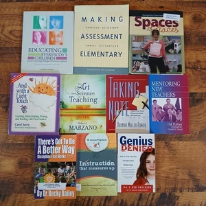 Teaching Instruction Discipline Books for Teachers Educators Classroom Lot - Picture 1 of 11
