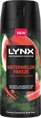 UNILEVER Lynx Fine Fragrance Collection Watermelon Freeze Premium Deodorant Body Spray An