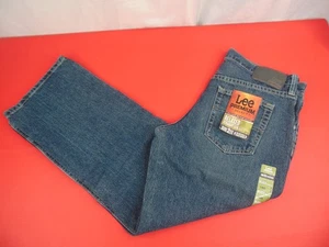 Lee Boys Premium  Denim Regular Fit Straight Leg 14H Sure 2 Fit Adjustable Waist - Picture 1 of 3