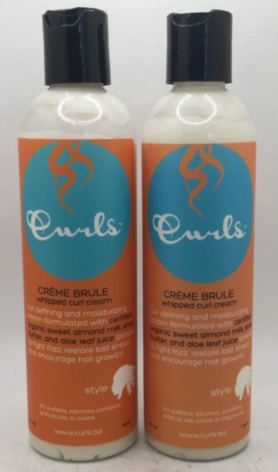 CURLS Creme Brule Whipped Curl Cream 8 Oz 0673