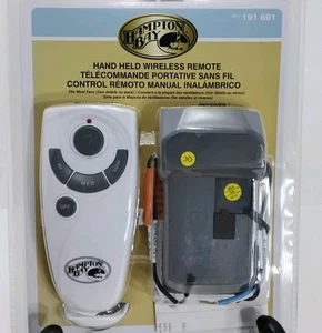 Hampton Bay Wireless Ceiling Fan & Light Remote Control 191-691 New/ Sealed - Picture 1 of 6