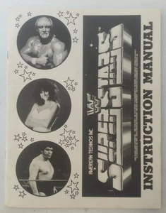 WWF SUPERSTARS original arcade manual - Picture 1 of 1