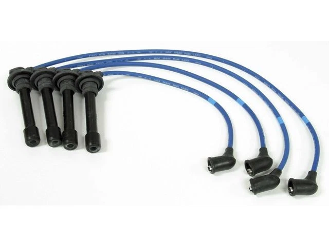 Juego de cables de bujía NGK 77JS25N para Nissan Sentra 1995-1999 1,6 L 4 cilindros Foto 1 de 1