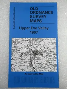 UPPER EXE VALLEY 1907 - Old Ordnance Survey Maps Godfrey Edition - Picture 1 of 1