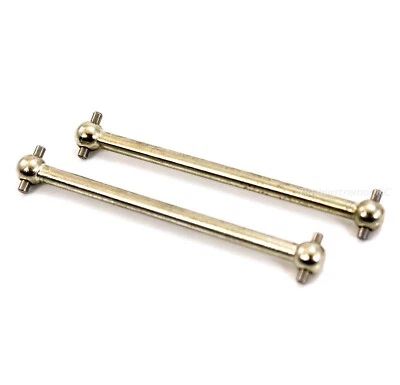 HSP 08061 Dog-bone 63mm Rear-Center Drive Shafts (2) Redcat Volcano S30 SV MX - Image 1 of 3