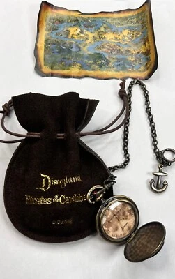 Disneyland PIRATES of the CARIBBEAN POCKET WATCH Rare - Image 1 of 4