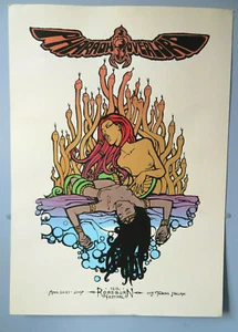 PHARAO OVERLORD 2007 Roadburn Festival concert poster MALLEUS design CIRCLE - Foto 1 di 4
