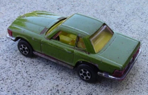 Vintage Playart Mercedes Benz 350SL diecast car green Hong Kong Very Nice LOOSE - Picture 1 of 4