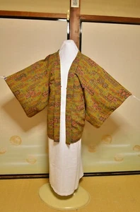 Seide HAORI japanische Vintage Kimonojacke für Damen/917 - Bild 1 von 6