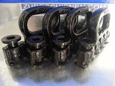 4 x Quattro Stud Fitting Endbeschlag/Endfitting für Airlineschiene 2.000 daN