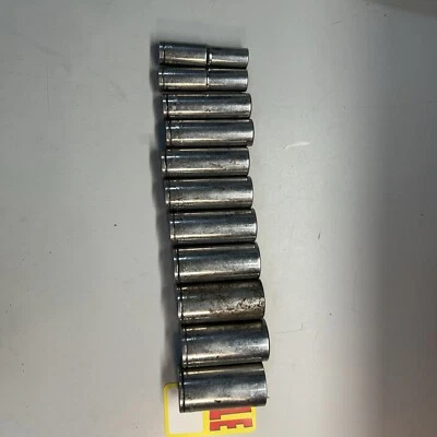 Blue Point SAE 3/8" Dr Sockets 11pc SAE 12 pt BLPL #P - Image 1 of 4