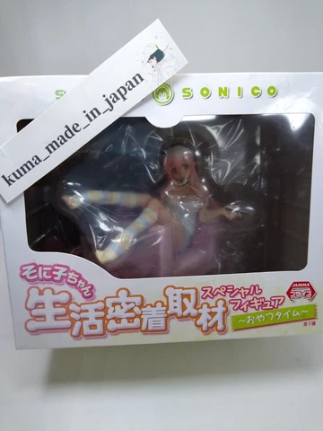 Super Sonico Close Coverage On Daily Life Special Figure Snack Time Cover