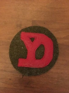 WWI US Army 26th Division Artillery patch Yankee AEF wool felt - Picture 1 of 1