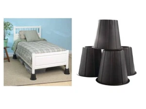 Under Bed Spacers 5.5'' Lift Black Range Kleen WWK0562 (4-Pk) - Picture 1 of 1