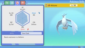 Pokemon Brilliant Diamond Shining Pearl BDSP - Shiny 6IV Max EV Articuno - Picture 1 of 4