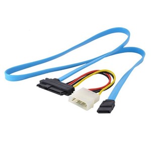Straight SCSI SFF-8482 To SATA Cord Adapter 45g 7 Pin Replacement 1Pc Converter