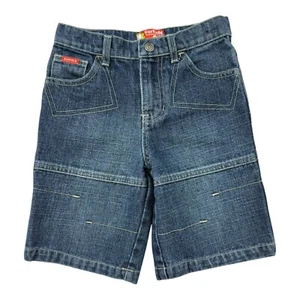 Vintage Y2K Garfield Denim Jean Shorts 7” Inseam Boys Size XL - Picture 1 of 8