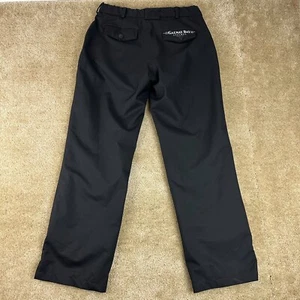 Galway Bay Womens Golf Pants 6 Black Storm Fit All Weather Rain 29" - Picture 1 of 14