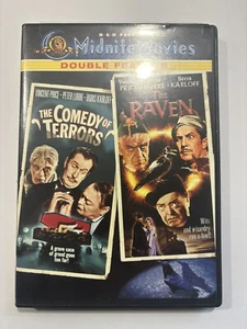 The Comedy of Terrors/The Raven - Midnite Movies Double Feature (DVD, 2003) - Picture 1 of 2