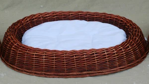 Dog Bed with Cushion Cat Bed Cat Bed Puppy Bedding Dog Basket Length20" - Picture 1 of 3