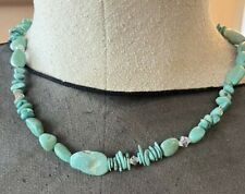 Vintage Desert Rose Turquoise Necklace Sterling Clasp NWT