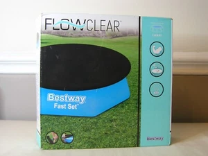Bestway Fast Set 8' Pool Cover - Black New Colour - New in Box - See description - Picture 1 of 10