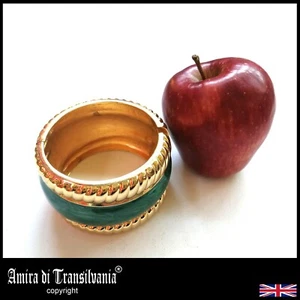 Rigid Bracelet Elegant Luxury Jewelry Woman Accessories Golden Imperial Jewelery - Picture 1 of 24