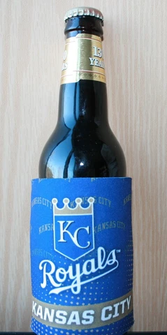 Kansas City Royals 2Fer Can or Bottle Cooler, Coozie Insulator MLB Koozie Cover