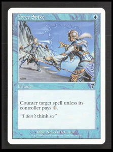 MTG Force Spike 76 Common 7th Edition Card CB-1-3-B-46 - Bild 1 von 7