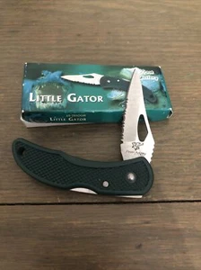 Pocket Knife Little Gator Lock back Blade Frost Cutlery 15-285DGR - Picture 1 of 5