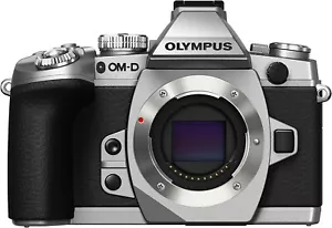 Gebrauchte Olympus OM-D E-M1 Digitalkamera nur Gehäuse * Silber KOSTENLOSER VERSAND - Bild 1 von 1