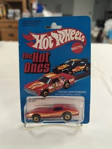 Vintage Hot Wheels "The Hot Ones" Corvette Stingray #9241 - 1981 Mattel, New - Picture 1 of 19