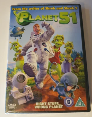 Planet 51 DVD (2010) Jorge Blanco Cert U UK Import Brand New Sealed - Image 1 of 3