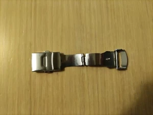 Chiusura bracciale clasp closure acciaio inossidabile stainless steel misura18mm - Foto 1 di 3