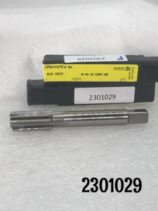 9/16-18 UNF-3B F12 4 Flutes Uncoated Prototyp Prototex NI HSS-E Spiral Point Tap - Picture 1 of 9