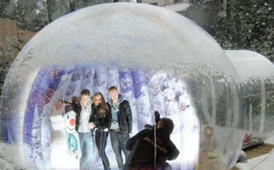 4m Inflatable Igloo Snow Tent sold around the globe. Unique design.  — 第 1/4 张图片