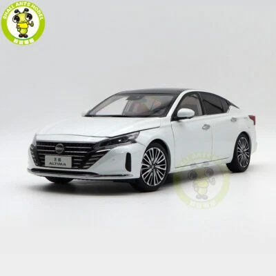 1/18 Nissan Altima 2022 Blanco Diecast Modelo Juguetes Coche Regalos Para Padre Amigos Foto 1 de 4