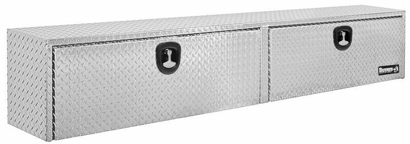 Buyers Products 1701551 Toolbox (aluminum Topside 16x13x72 DBL Dr)
