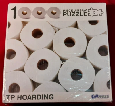 TP HOARDING 1000 piece Expert Level Jigsaw Puzzle from FUNWARES 27x19" NEW! - Image 1 of 4