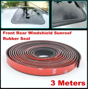 3M Car Windshield Sunroof Triangular Window Sealing Strips Waterproof Soundproof - Picture 1 of 12