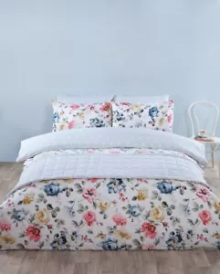 Emilia Duvet Cover Bedding Set + Pillowcase Single Luxury Quilt Cover - Picture 1 of 1