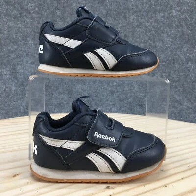 Reebok Shoes Child Boys 7 Classic Jogger Hook And Loop Sneakers Blue Comfort - Image 1 of 4