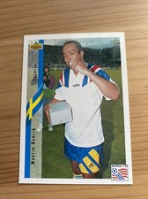Martin Dahlin Sweden Upper Deck World Cup USA 94 Trading Card 73