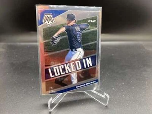 Shane Bieber 2021 Mosaic Locked In LI2 Guardians - Picture 1 of 2
