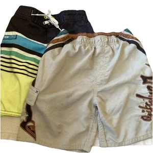Quiksilver Swim Trunks Board Shorts Elastic Waist Size 4T *Read Description* - Picture 1 of 24