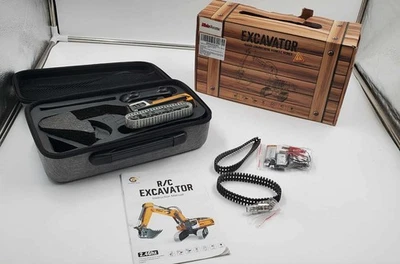 k970 rc excavator Engineering Electric Lifting Digger Metal Bucket Rtr Todn - Image 1 of 4