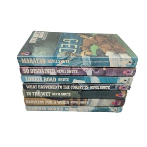 Nevil Shute Lot Vtg Pan UK Paperback Marazan So Disdained Lonely Road In the Wet - Foto 1 di 19